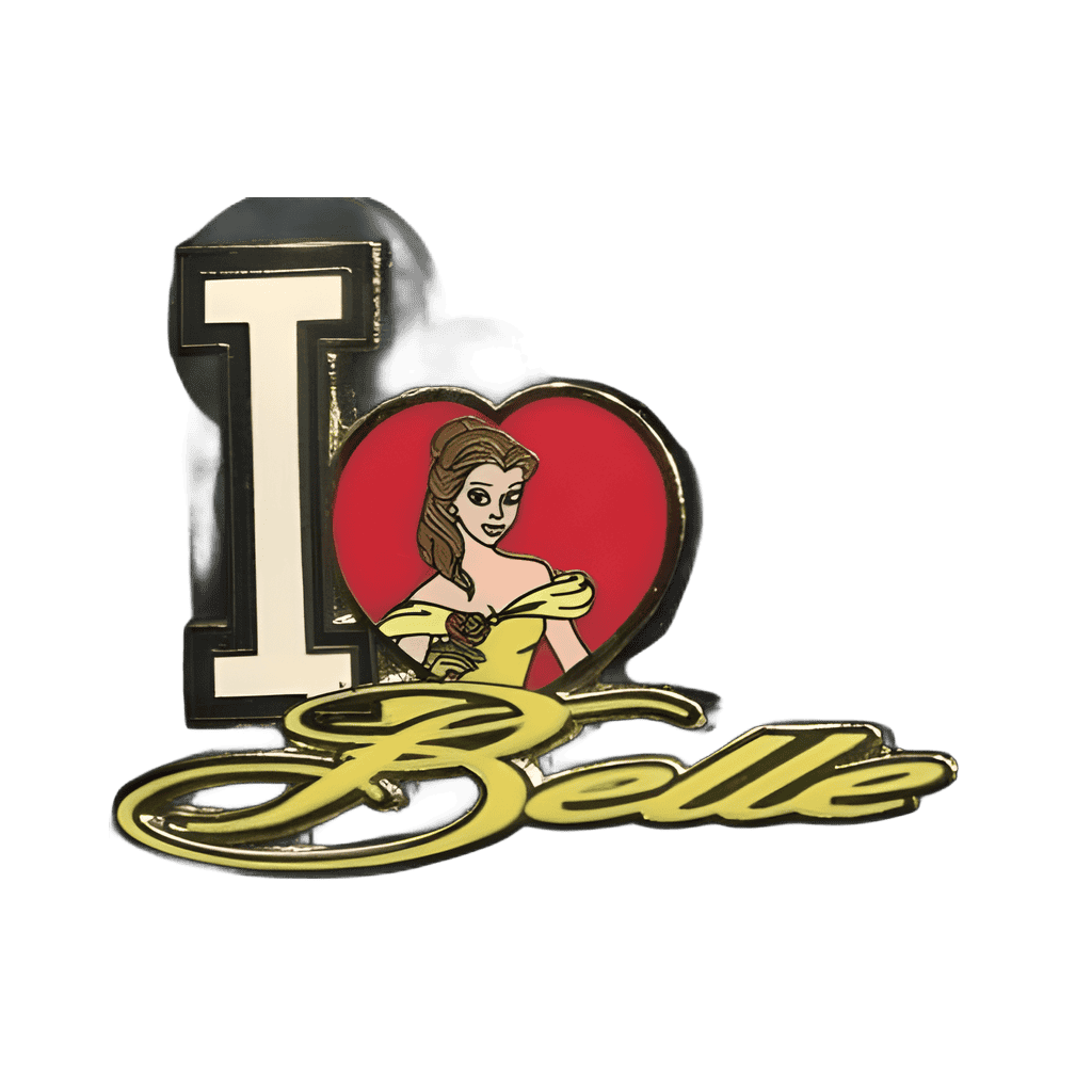 I Love Belle Disney pin