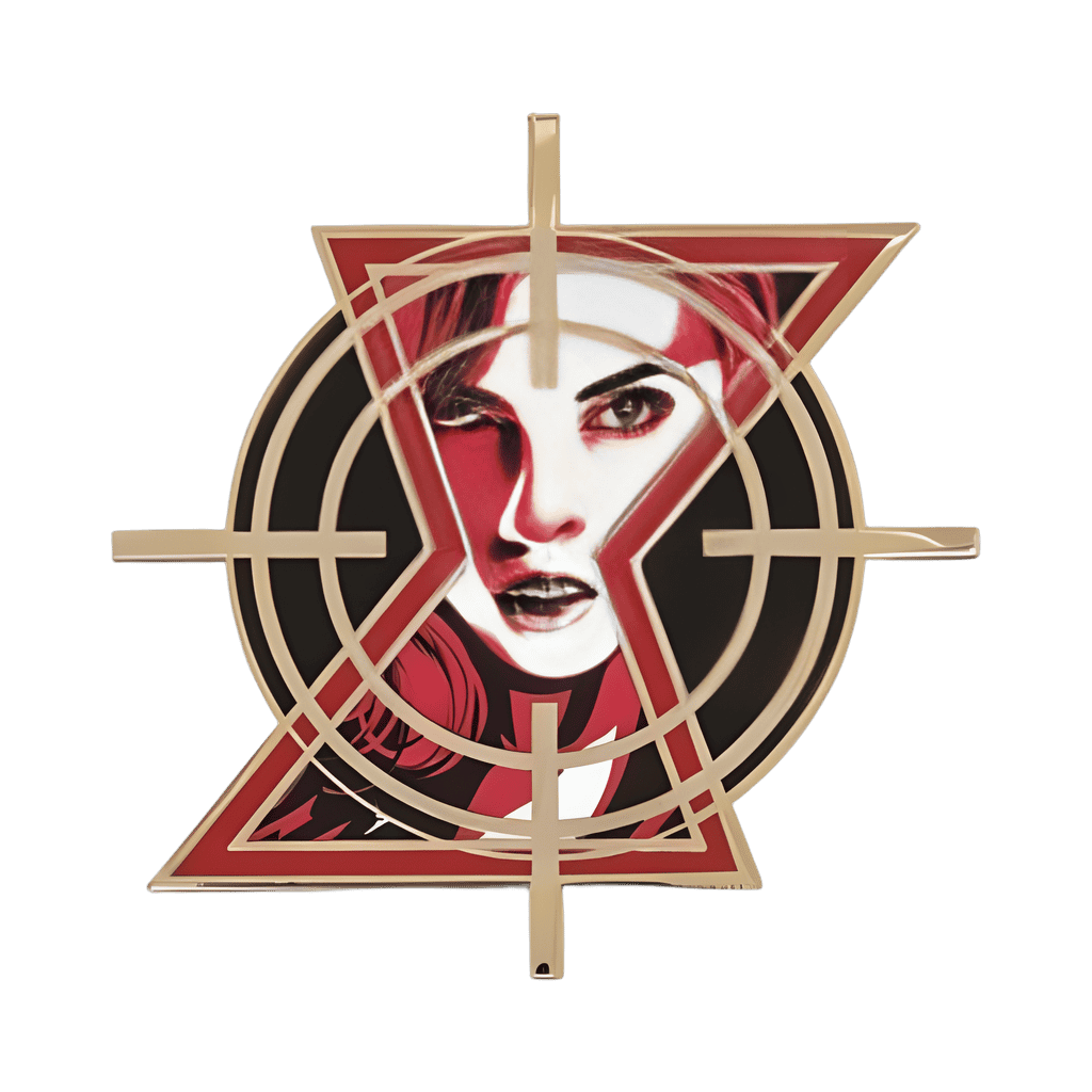 Black Widow Disney pin