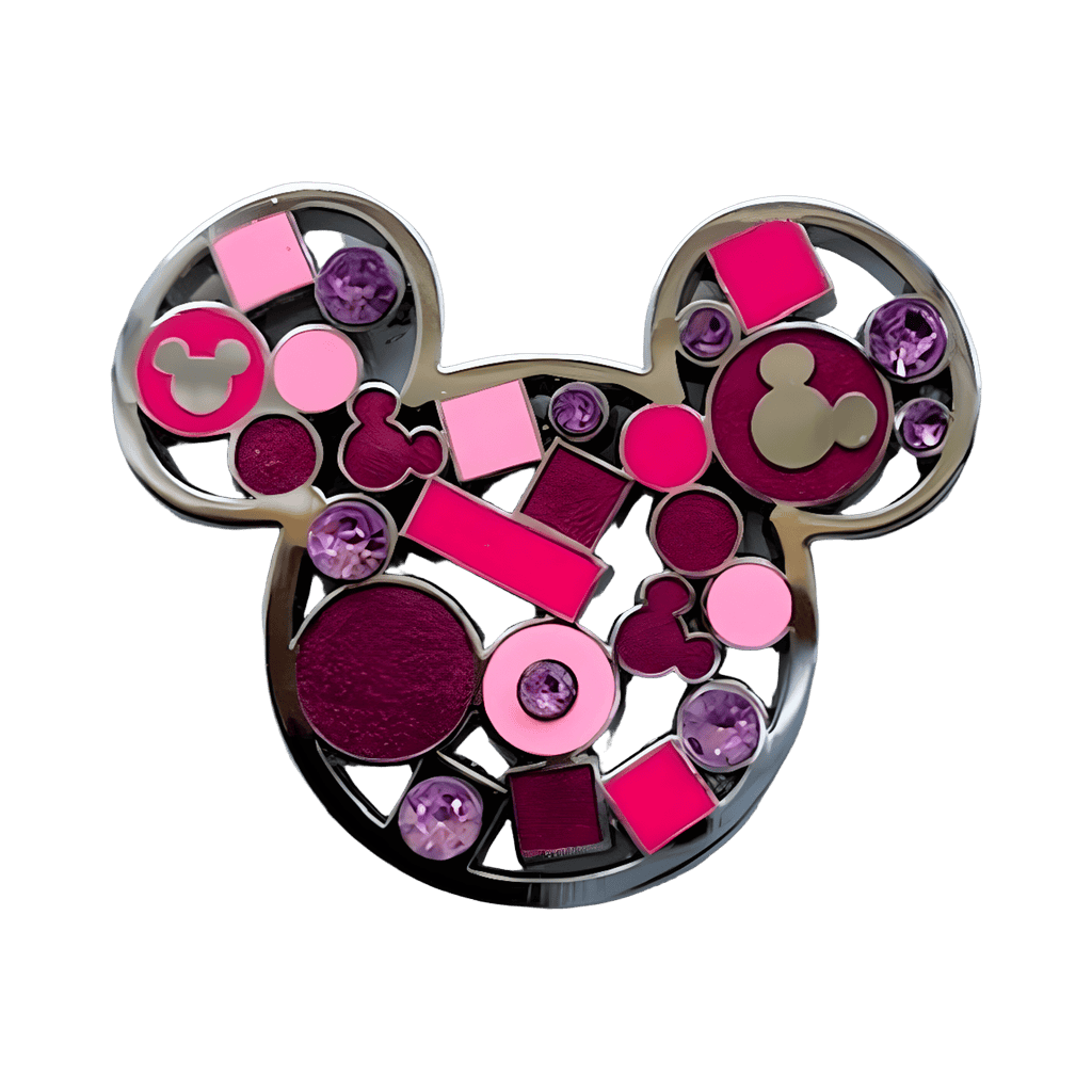 Pink Mickey Ears with Jewels Disney pin
