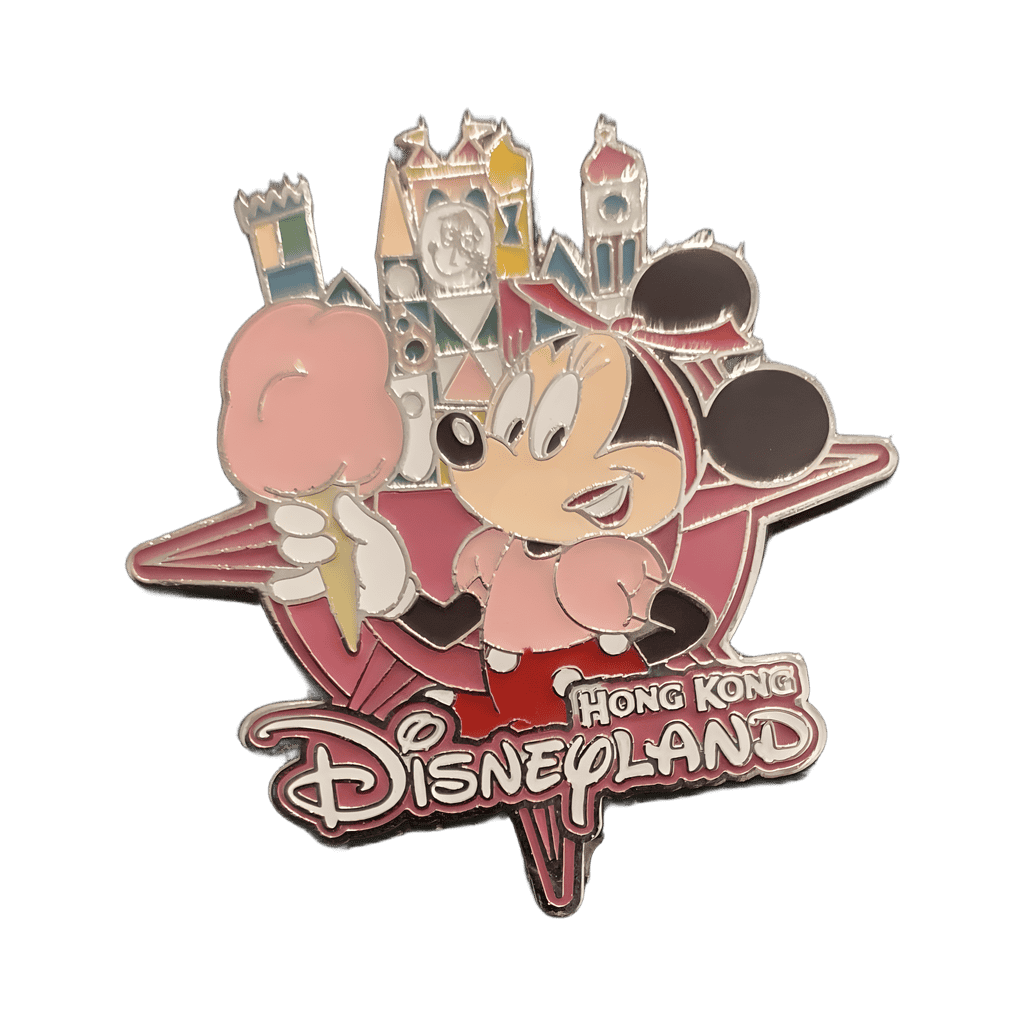 Minnie Mouse and It's a Small World Disney pin