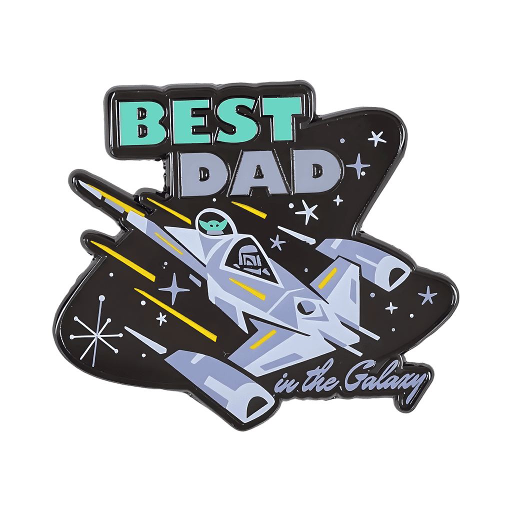 Best Dad in the Galaxy Disney pin