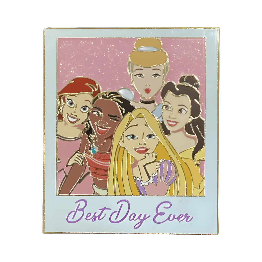 Princess Polaroid - Ariel, Moana, Cinderella, Rapunzel & Belle Disney pin