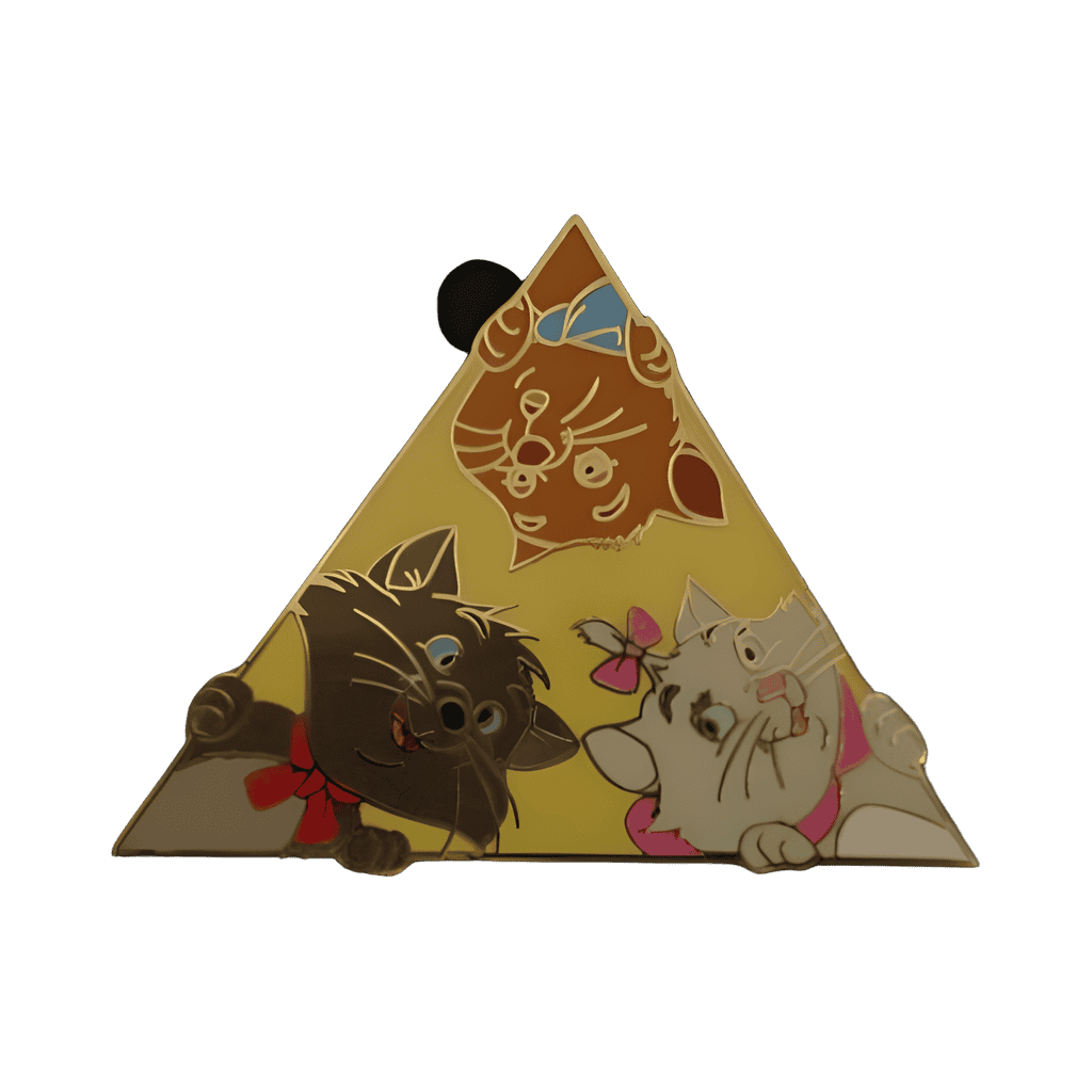Toulouse, Marie, and Berlioz Disney pin