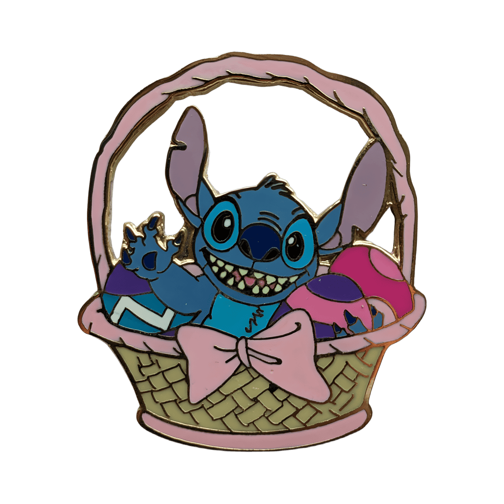 Stitch Easter Basket Disney pin