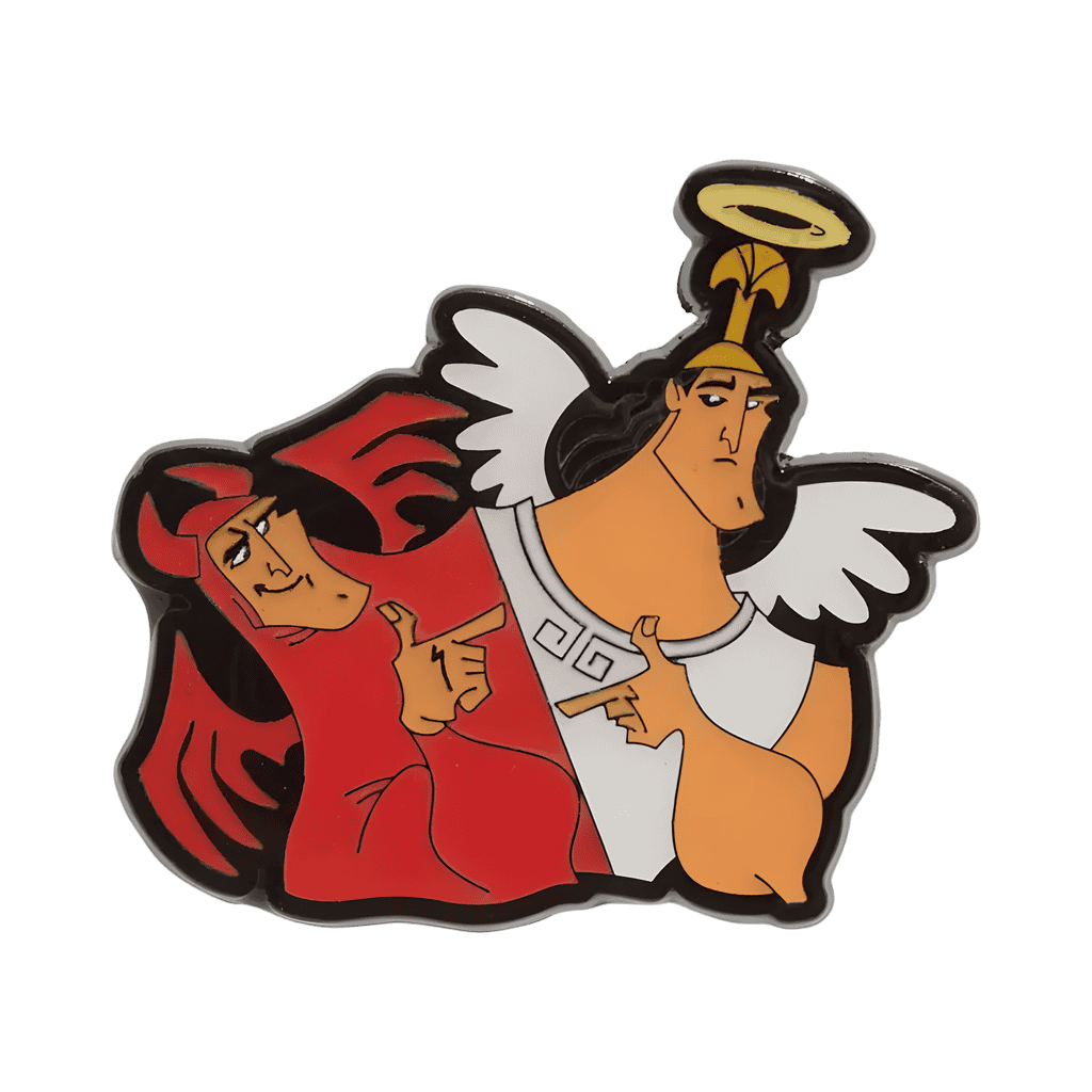 Angel & Devil Kronk Disney pin