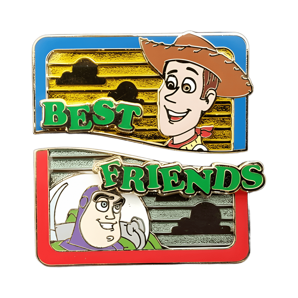 Buzz Lightyear and Woody 2-Pin Set Disney pin