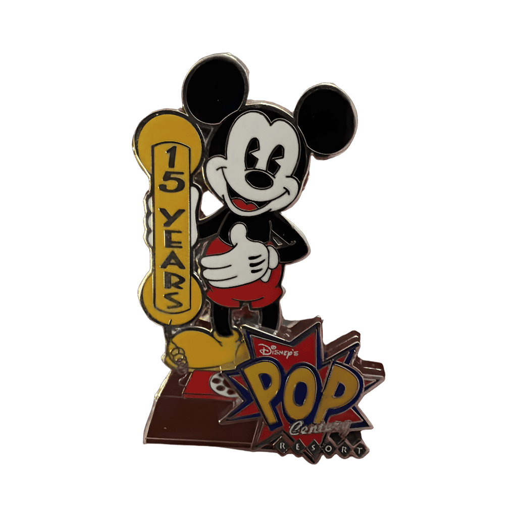 Pop Century 15 Years Disney pin