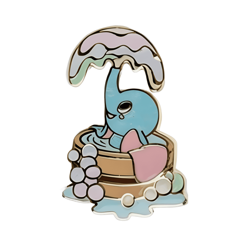 Bubble Bath Chaser Disney pin