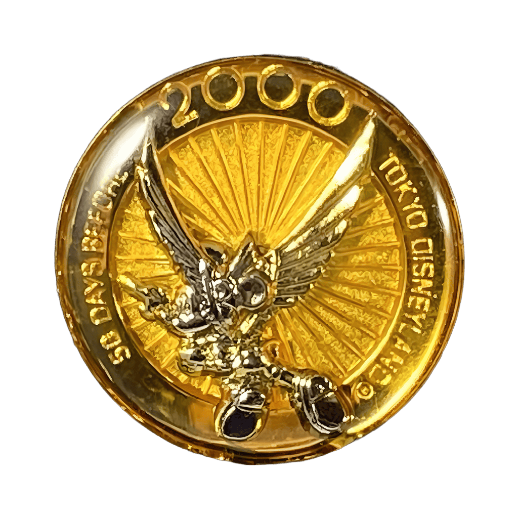 50 Days Before 2000 - Tokyo Disneyland - Angel Mickey Disney pin