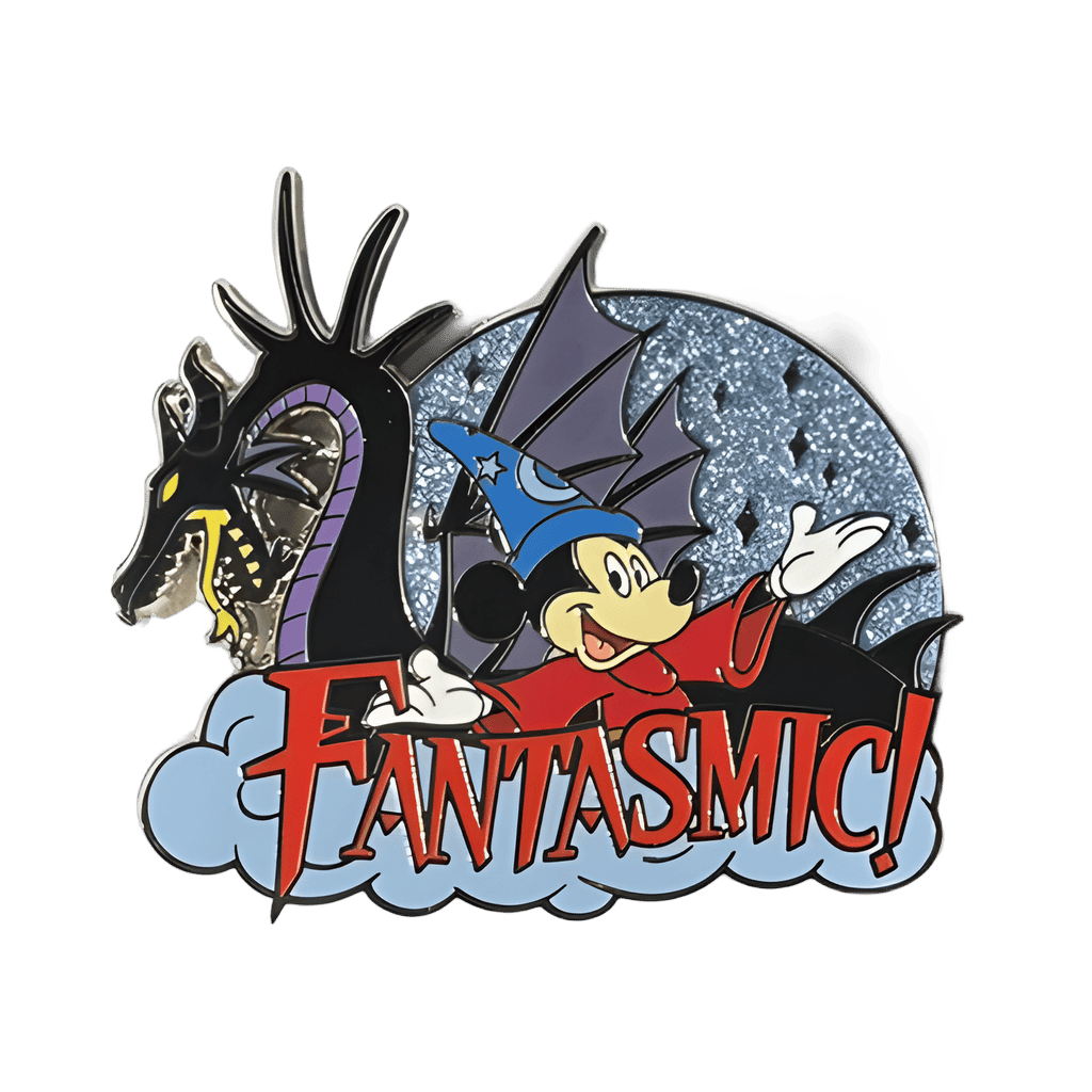 Mickey and Maleficent Disney pin