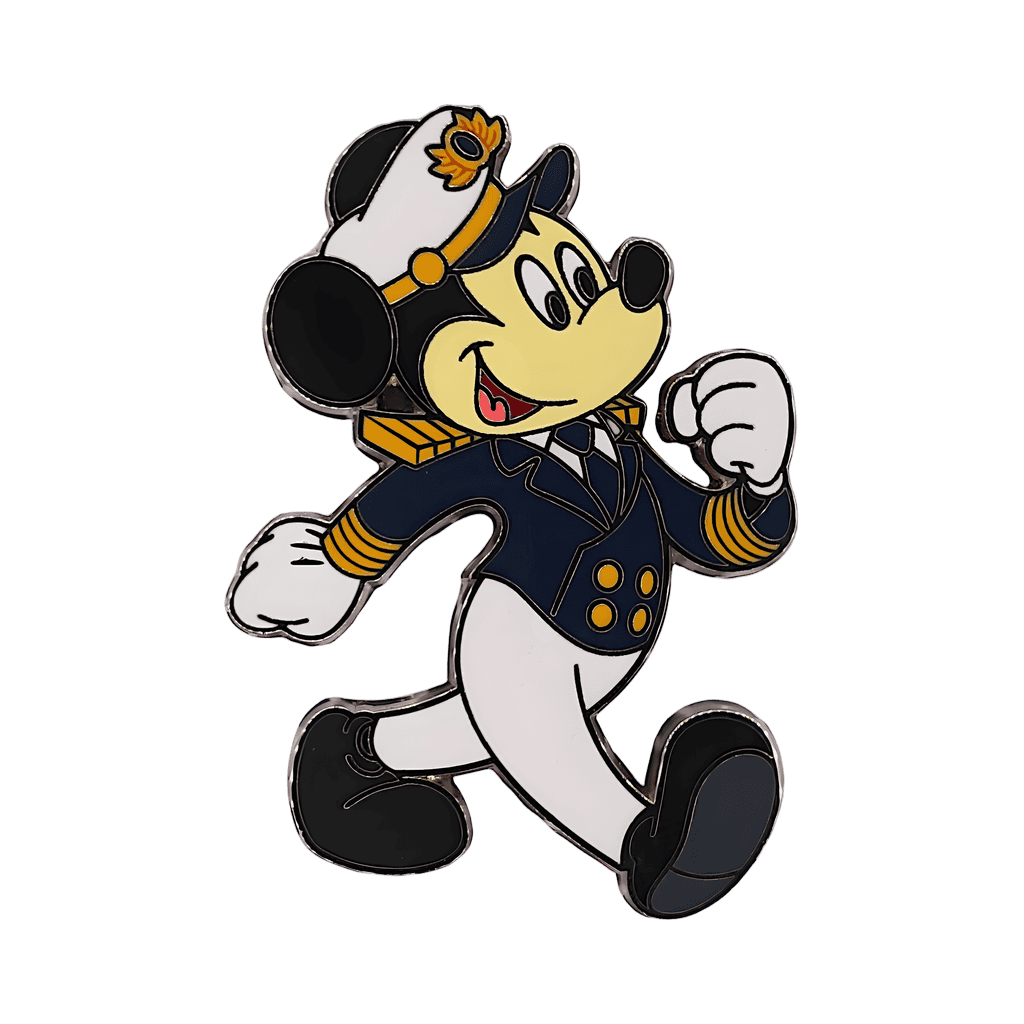 Characters on the Ship - Captain Mickey Disney pin