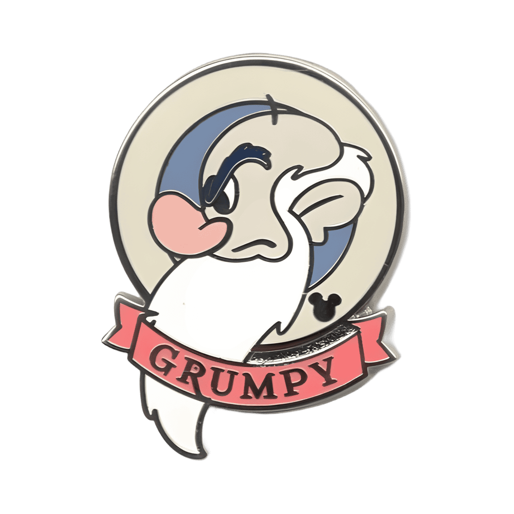 Grumpy Disney pin