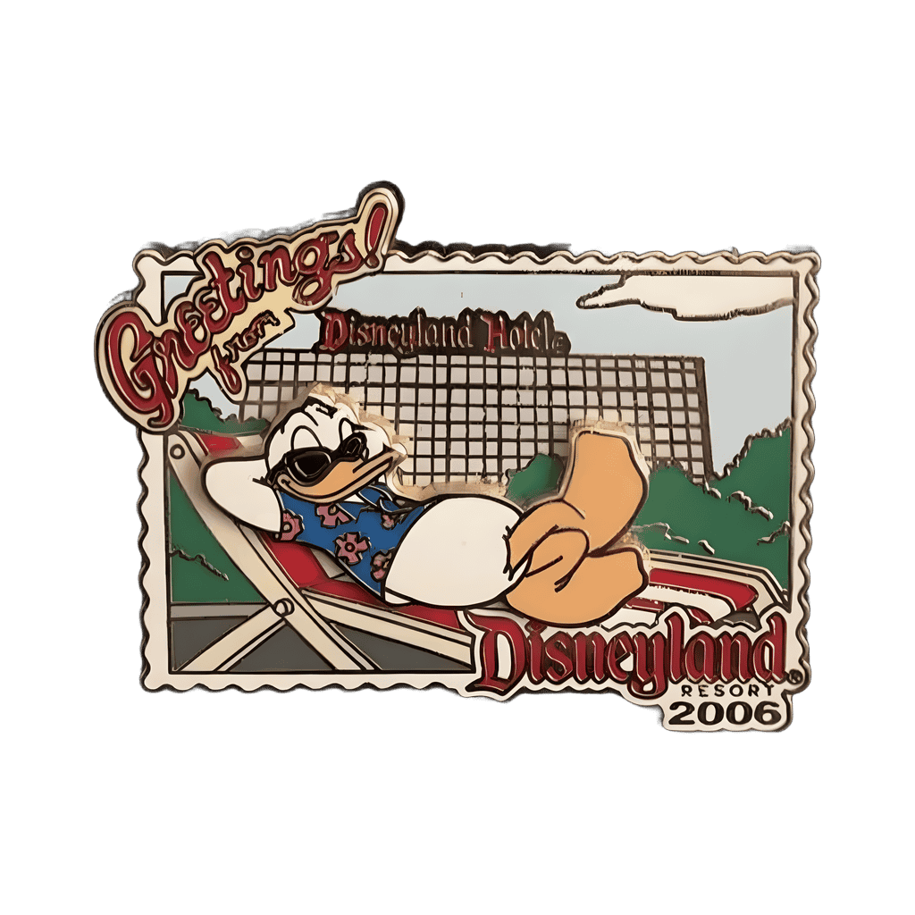 Disneyland Hotel - Donald Duck Disney pin