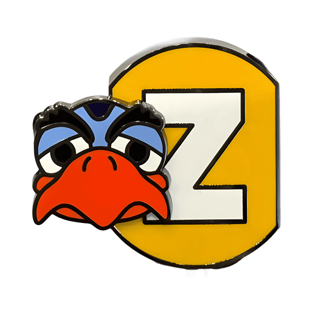A-2-Z 2026 Event Countdown Alphabet Set — Zazu (Letter Z) Disney pin