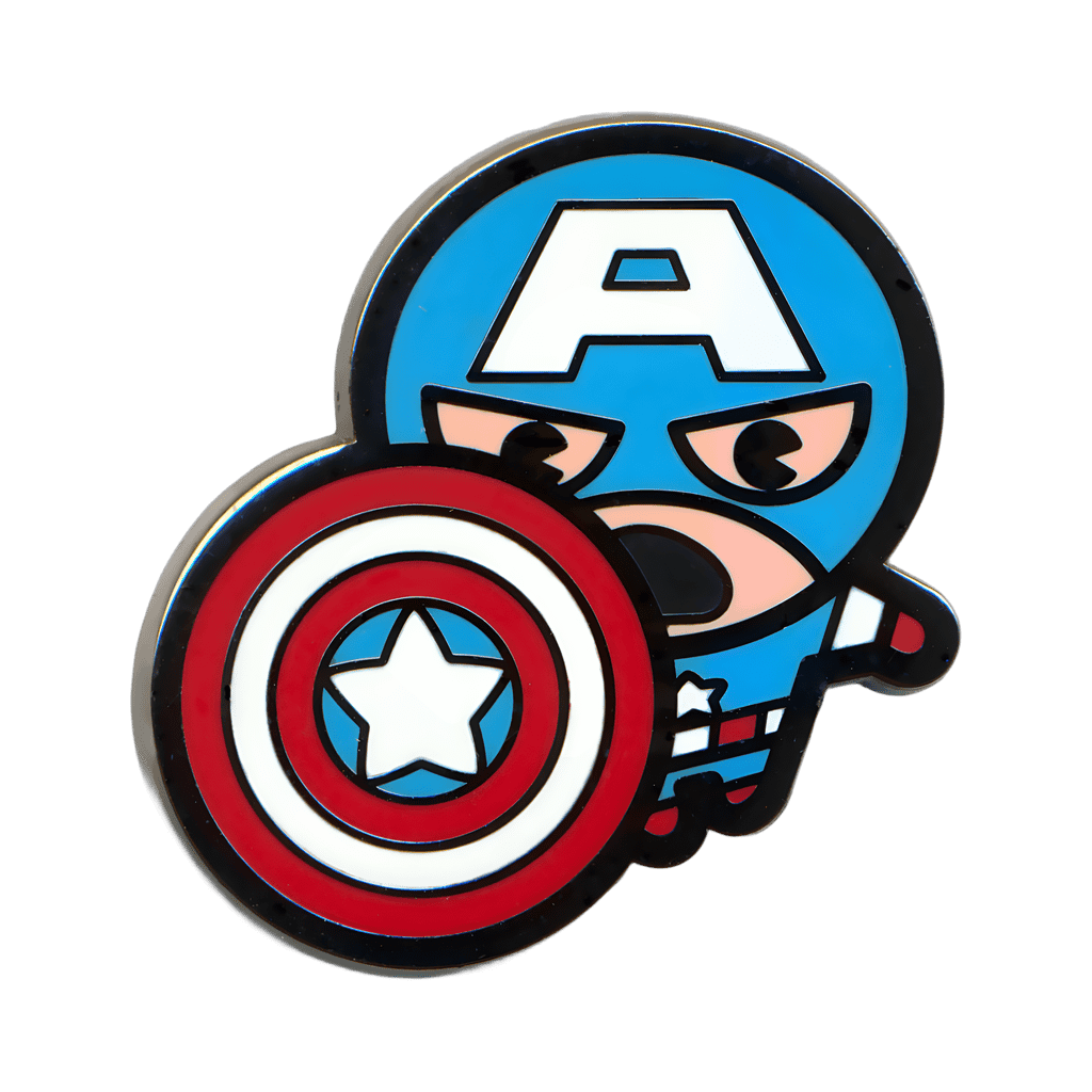 Captain America Disney pin