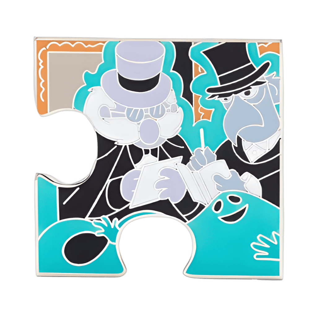 Sam Eagle and Pops as Ghosts Disney pin