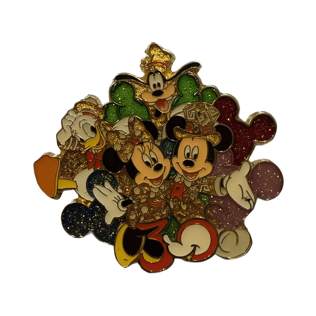 Celebration Mickey and Friends Disney pin