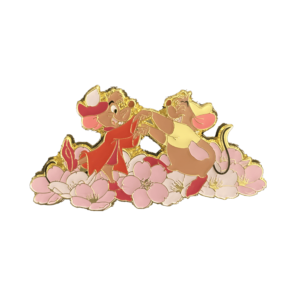 Jaq and Gus Disney pin