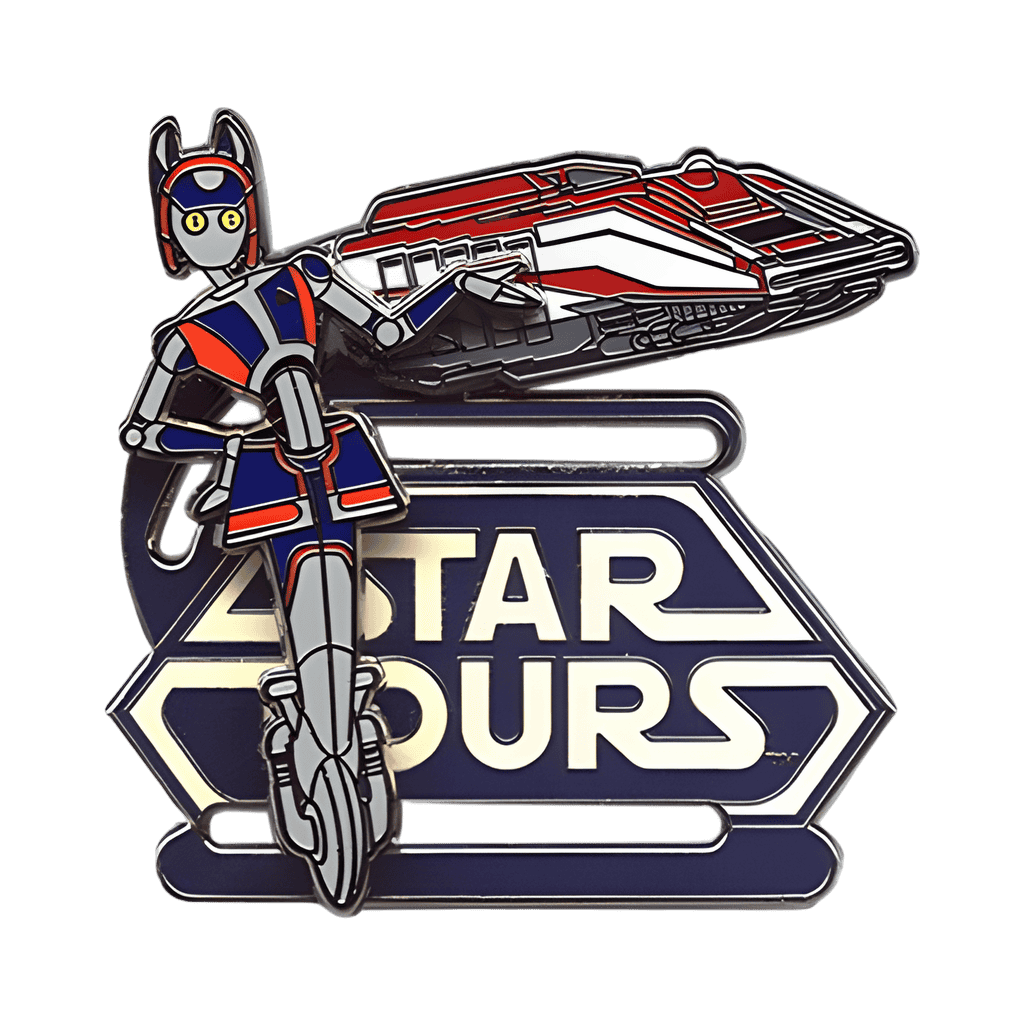 Aly San San with Starspeeder 1000 Disney pin