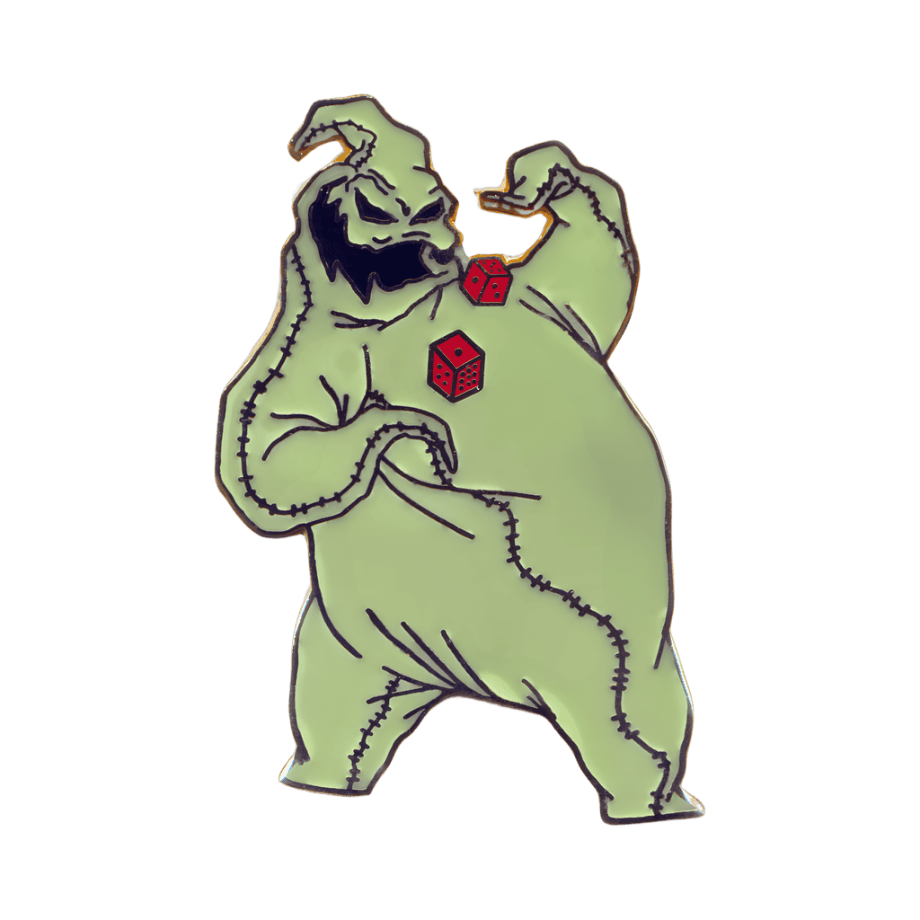 Oogie Boogie Rolling the Dice Disney pin