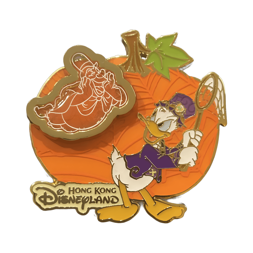 Halloween - Donald trying to catch a ghost Disney pin