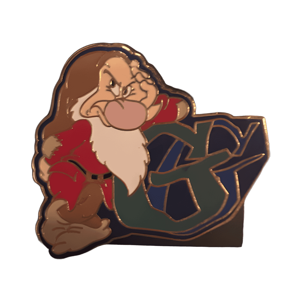 Grumpy with G Disney pin