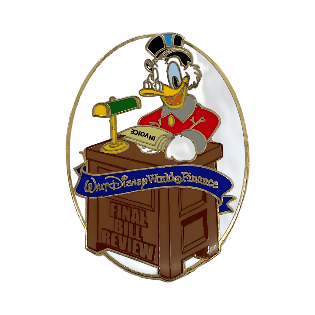 WDW Finance: Final Bill Reviewer Disney pin