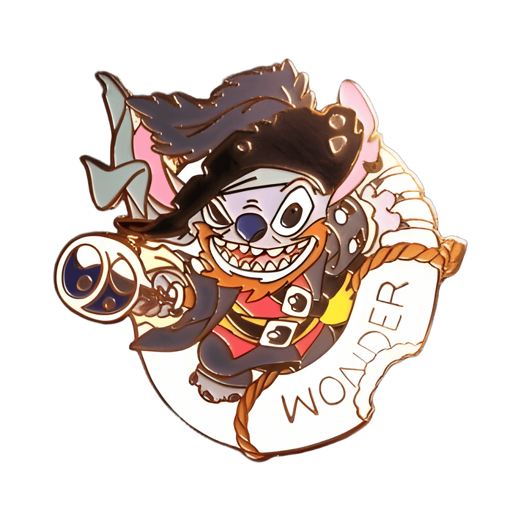 Pirate Stitch Disney pin