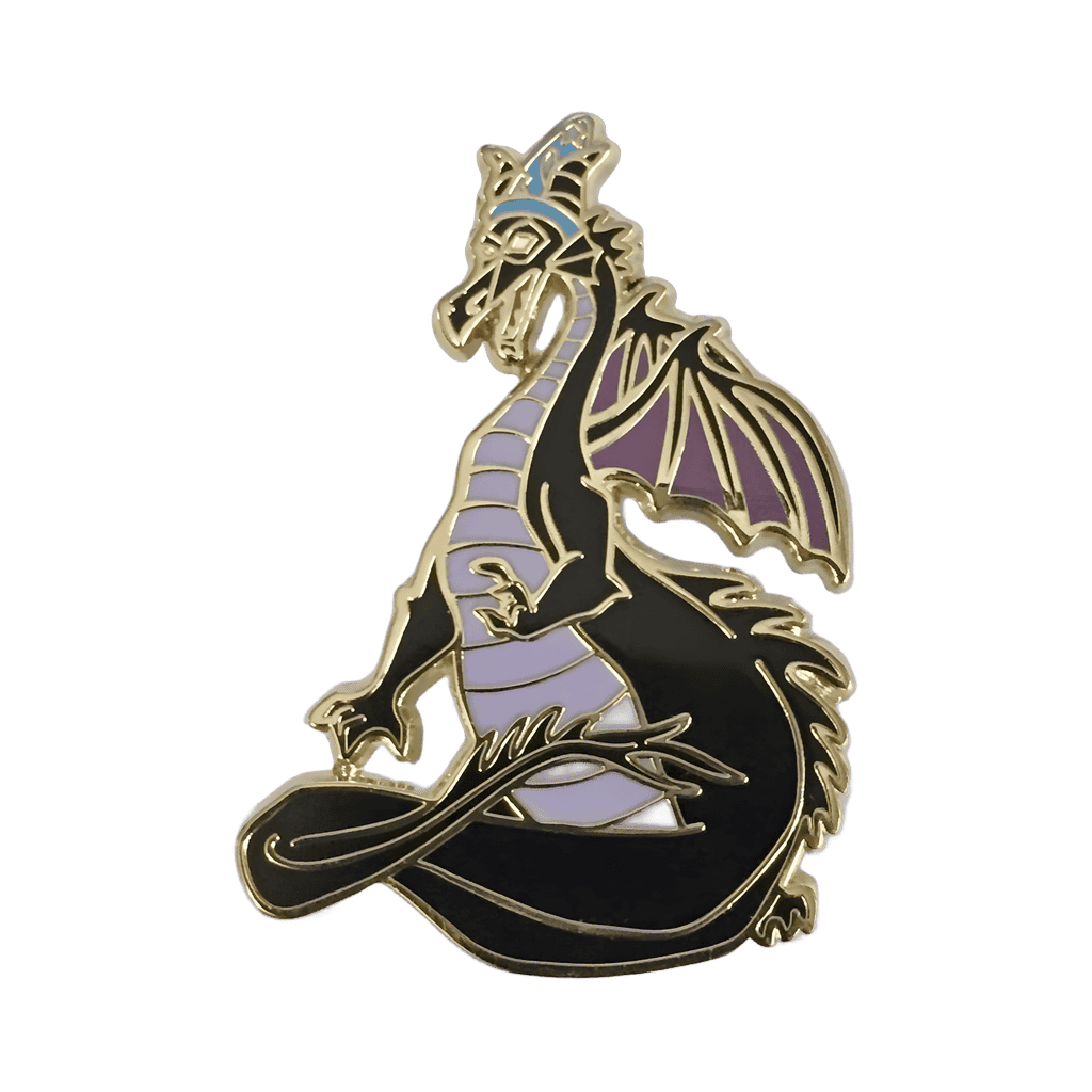 Maleficent in Dragon Form Disney pin