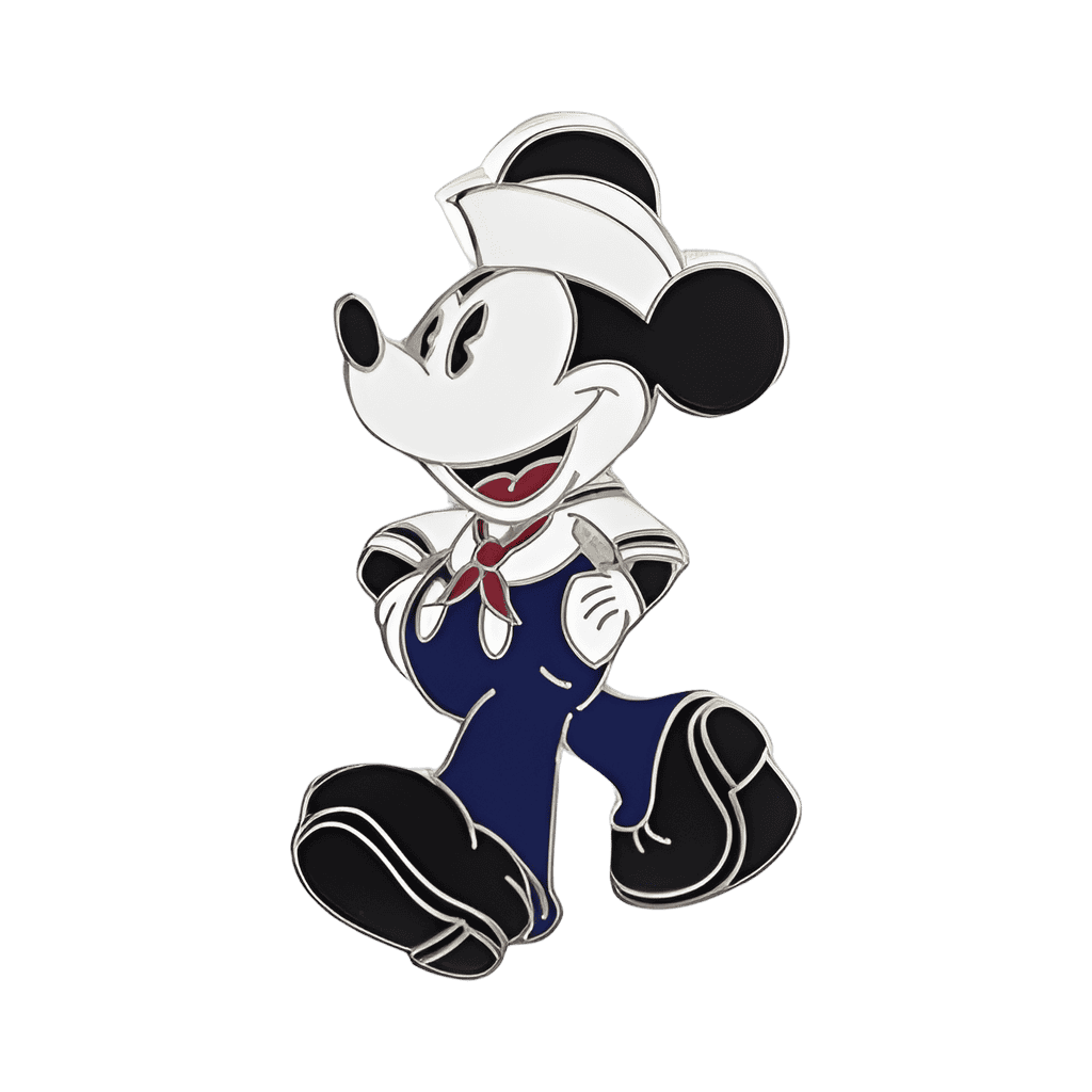 Sailor Mickey and Minnie Set - Mickey With Hands in Pockets Disney pin