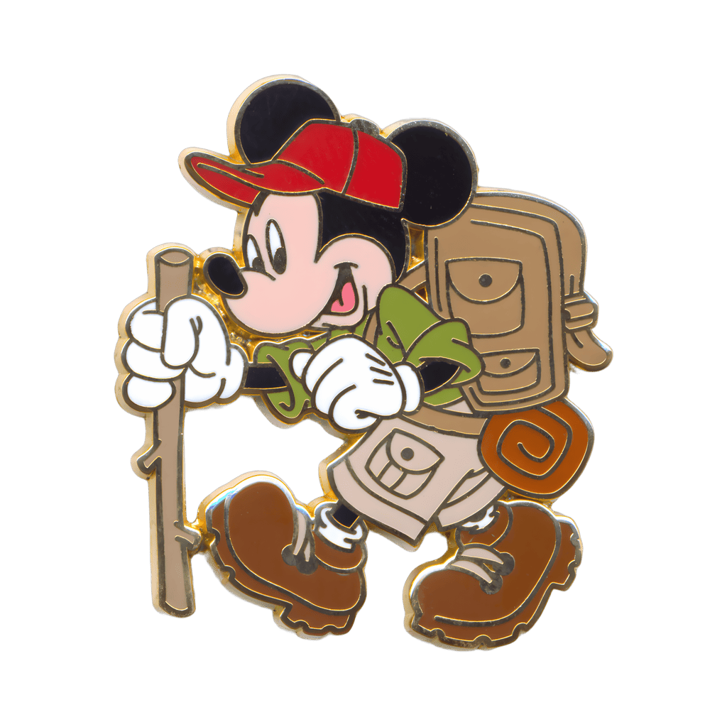 Neckerchief Booster Set — Mickey Mouse Hiking Disney pin