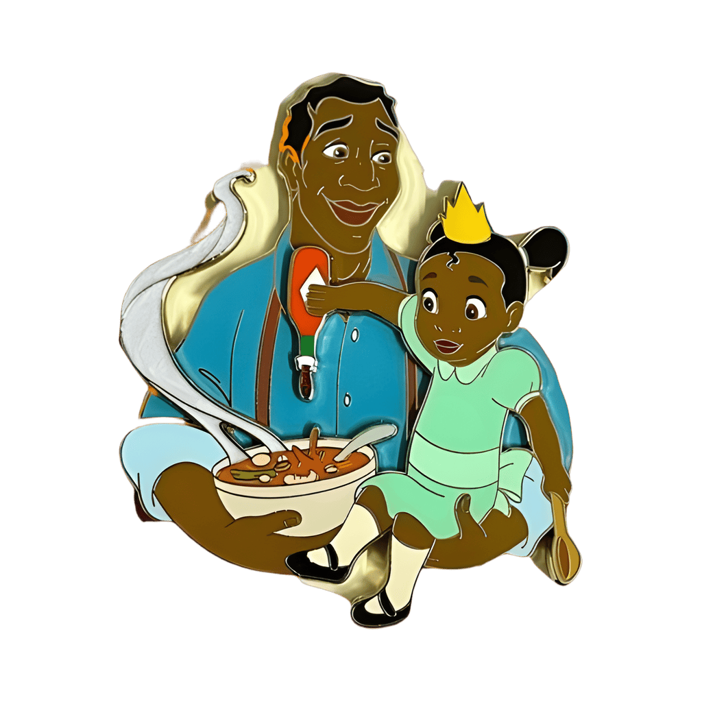 Third Course - James and Tiana Disney pin