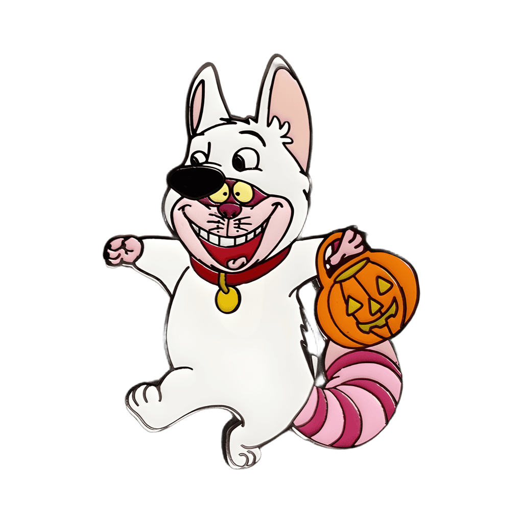 Cheshire Cat Dressed as Bolt Disney pin