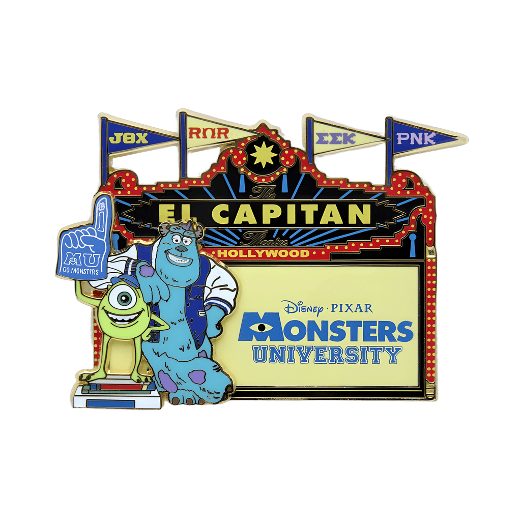Monsters University Disney pin