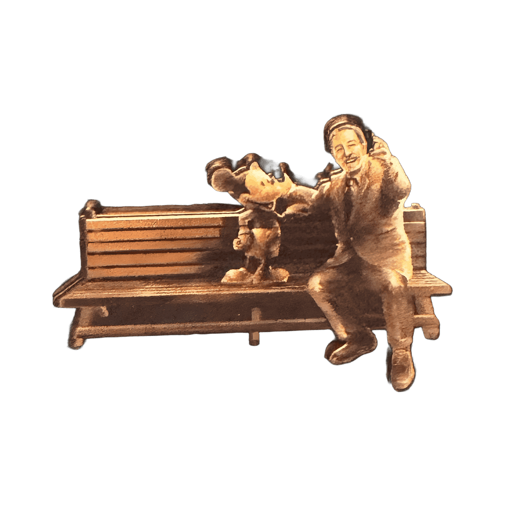 Walt Disney and Mickey - Dream Makers Statue Disney pin