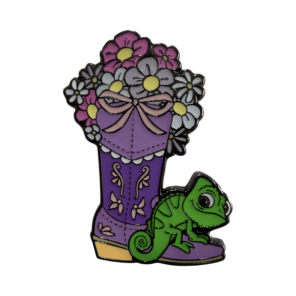 Rapunzel Princess boot Disney pin