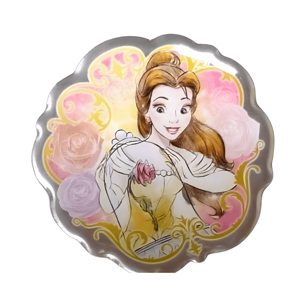 Mystery - Belle with Enchanted Rose Disney pin