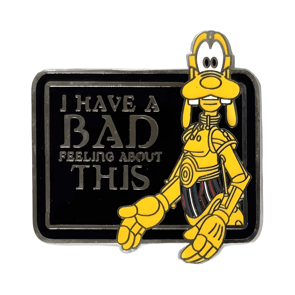 Goofy as C-3PO Disney pin