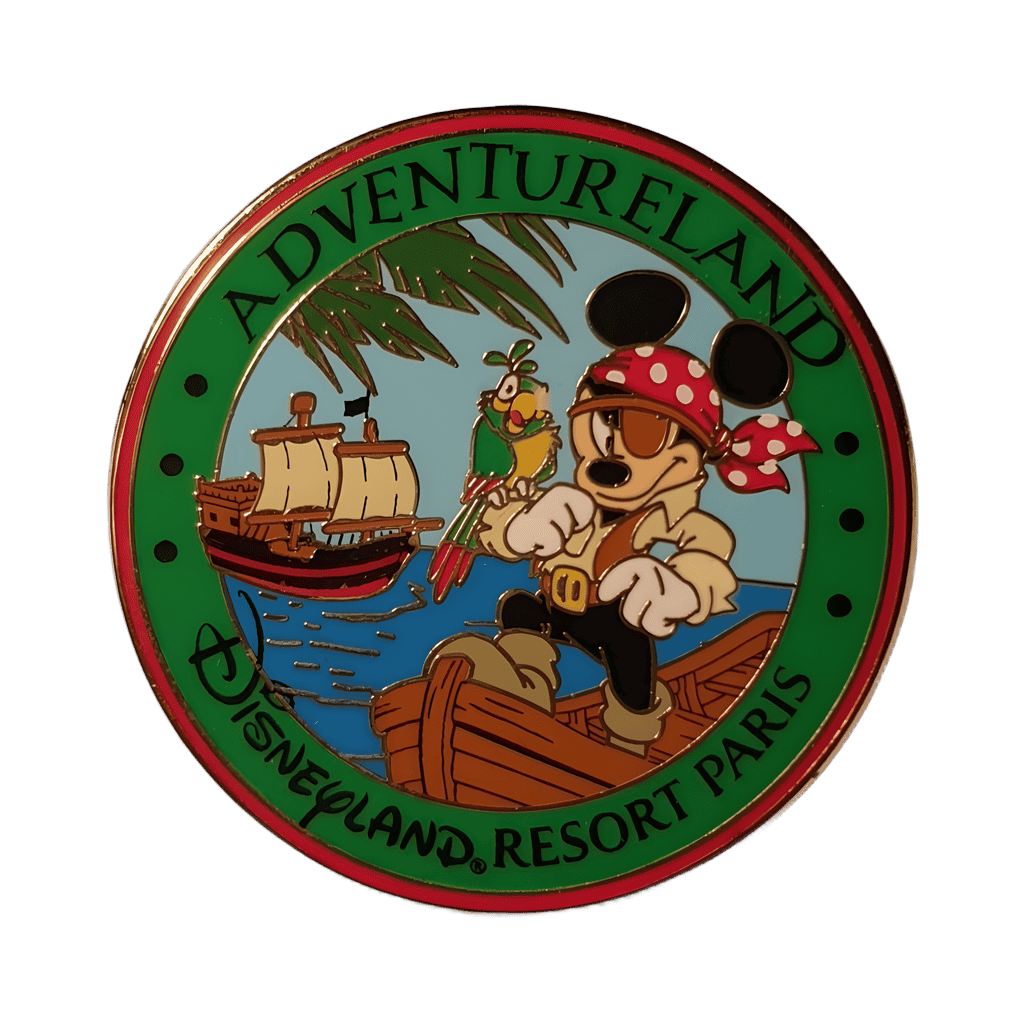 Mickey in Adventureland Disney pin