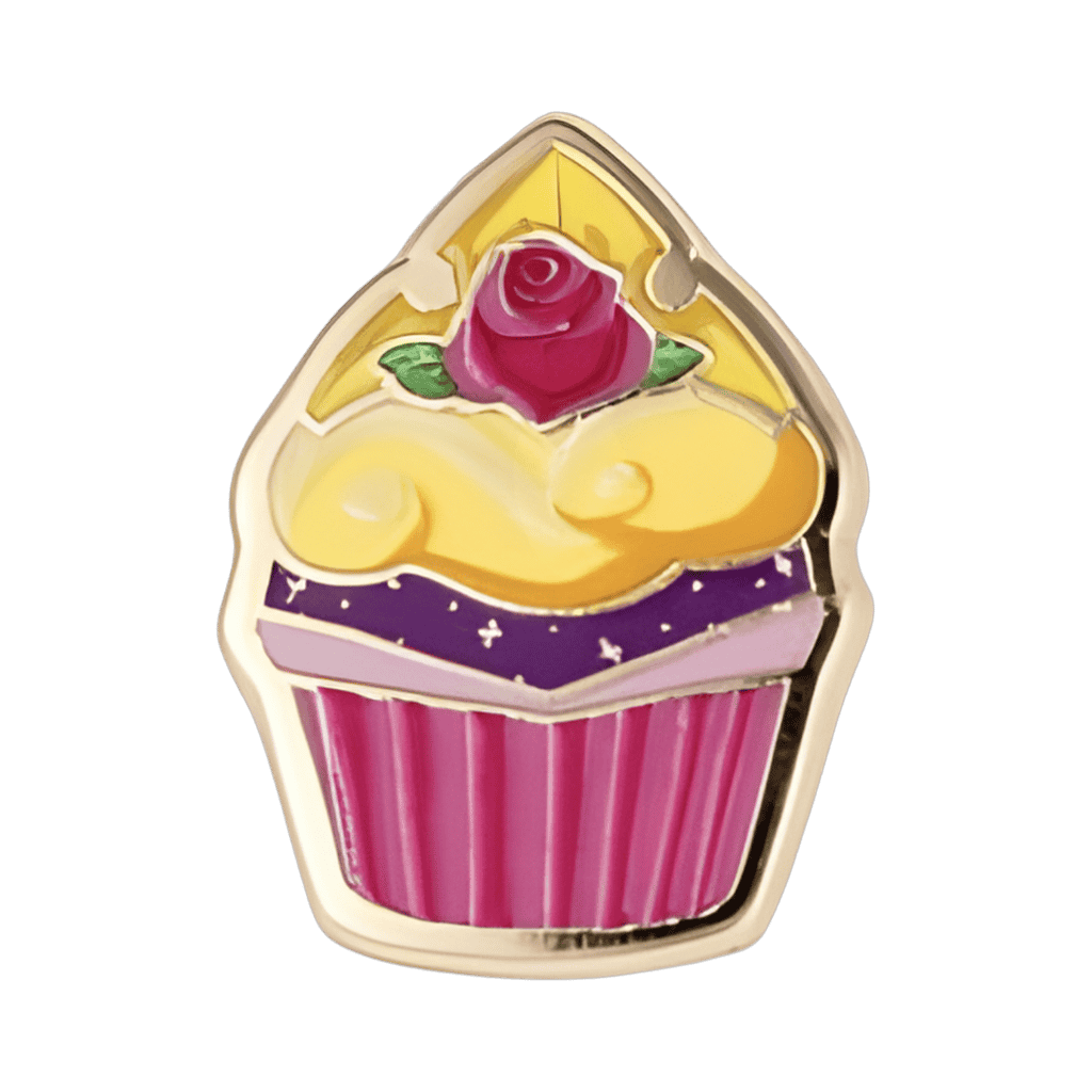 Aurora Cupcake Disney pin
