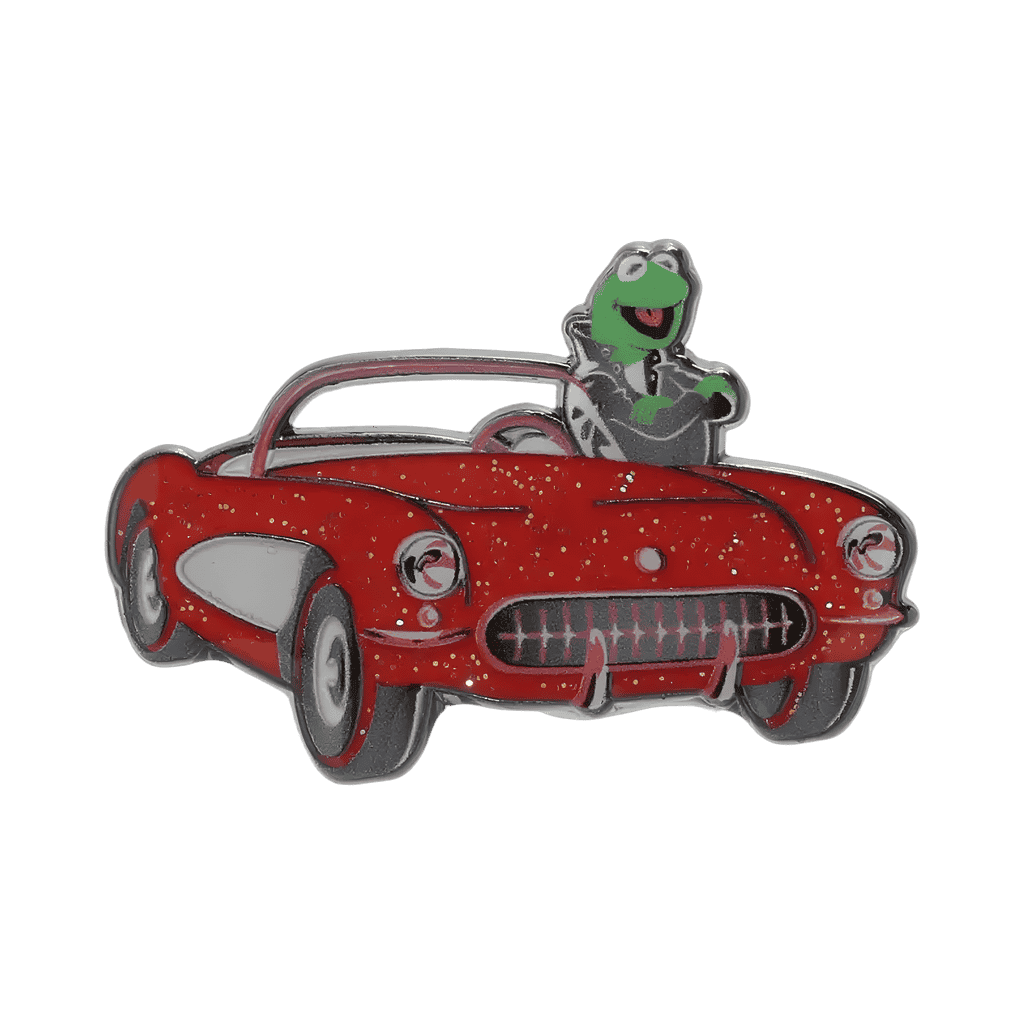 Kermit Leaning On Car Disney pin