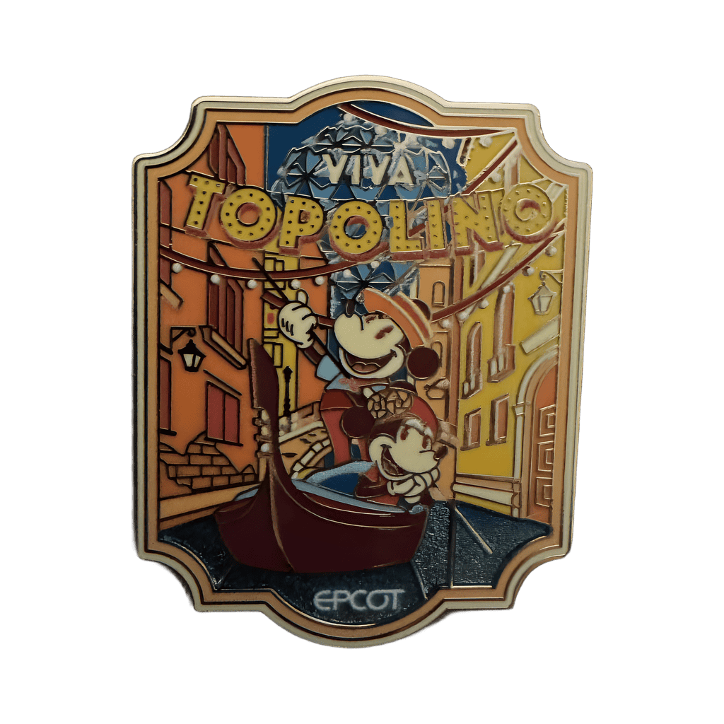 Viva Topolino - Mickey and Minnie Gondola Disney pin