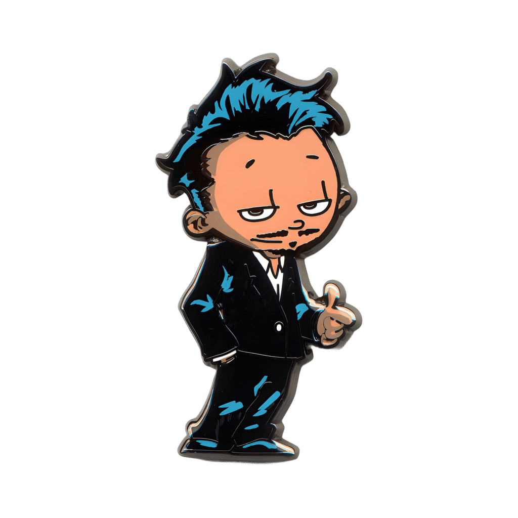 Tony Stark Disney pin