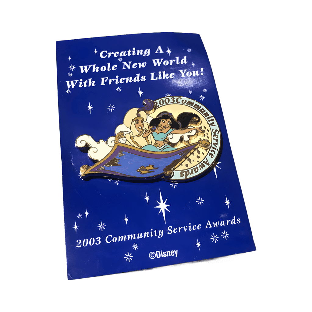2003 - Aladdin and Jasmine Disney pin