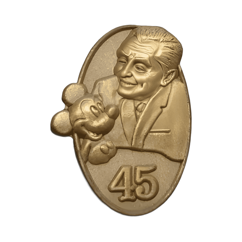 Walt Disney, Mickey - 45 Year - Version 2 Disney pin