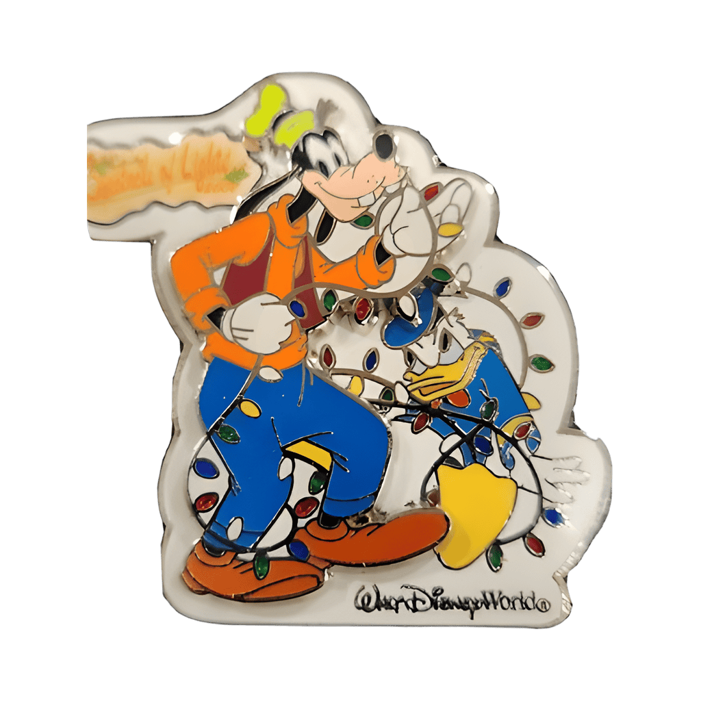 Goofy and Donald Disney pin