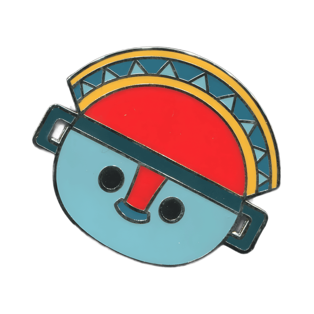 Tiki God Disney pin