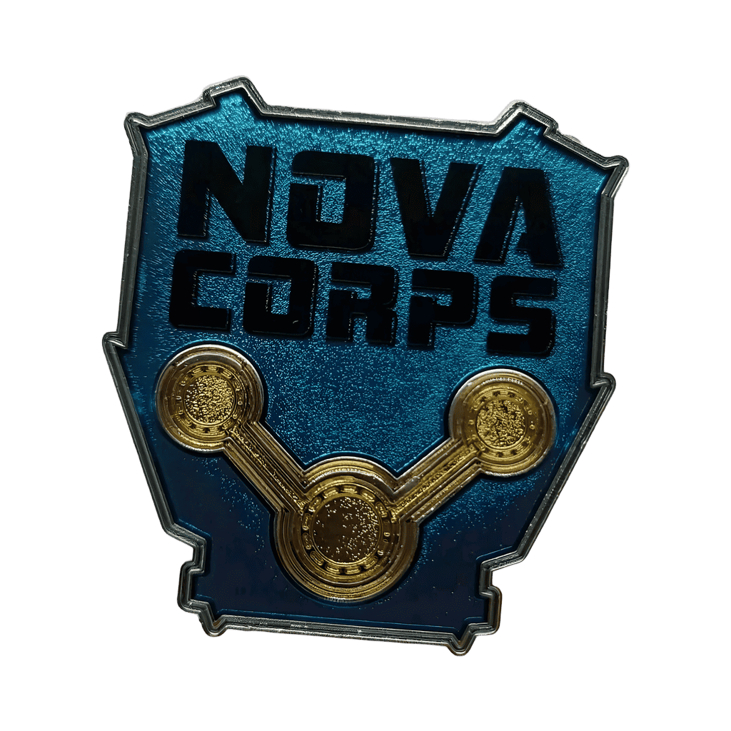 Nova Corps Disney pin