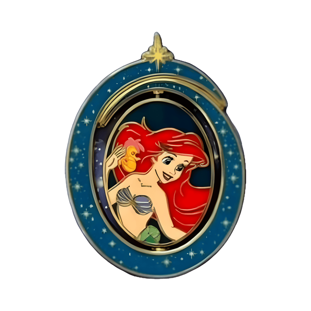Ariel Portrait Disney pin