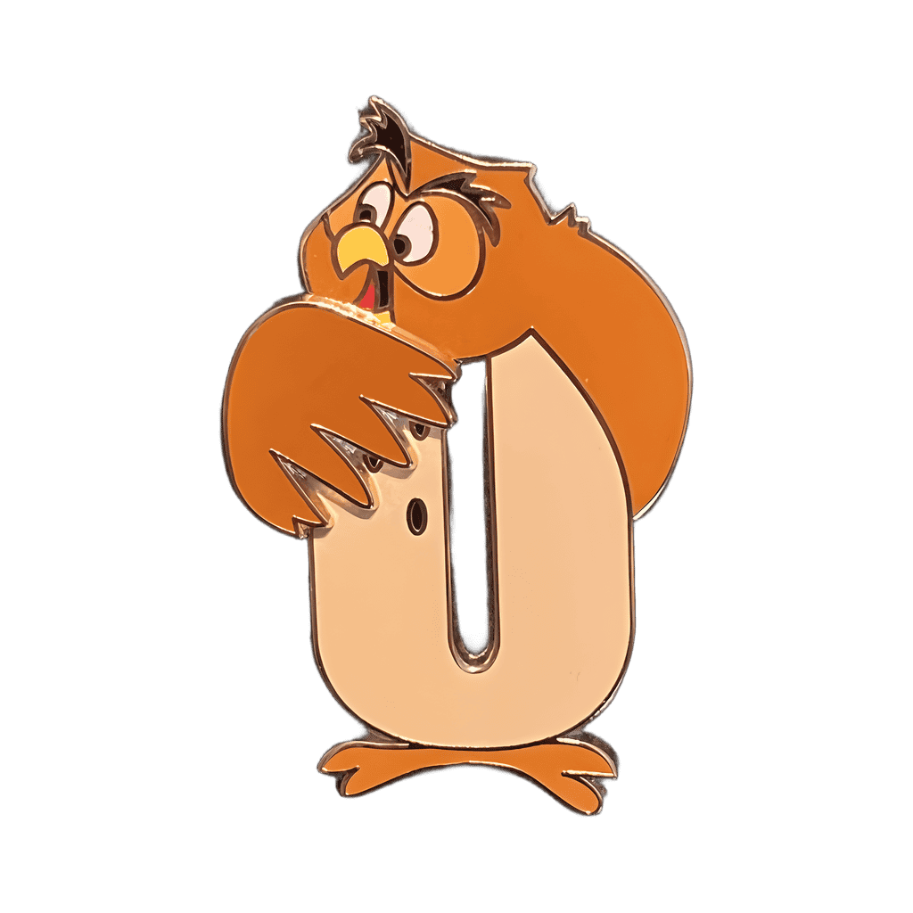 O is for Owl Disney pin